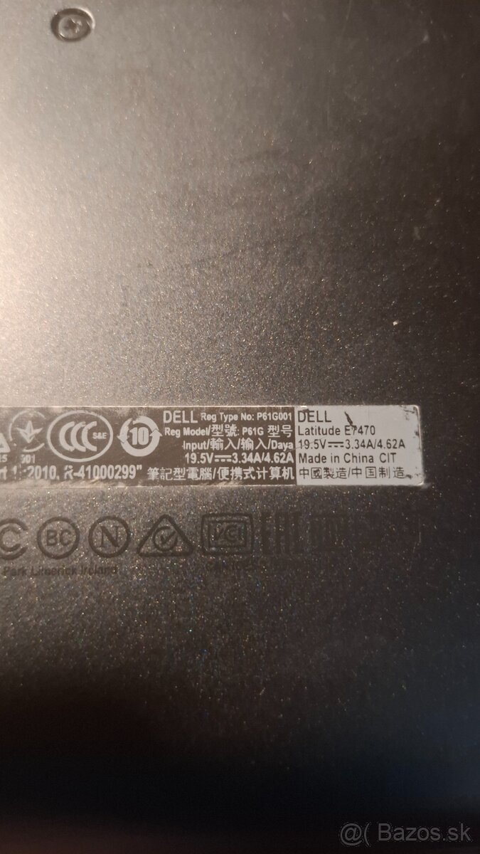 Dell latitude E7470 - 6