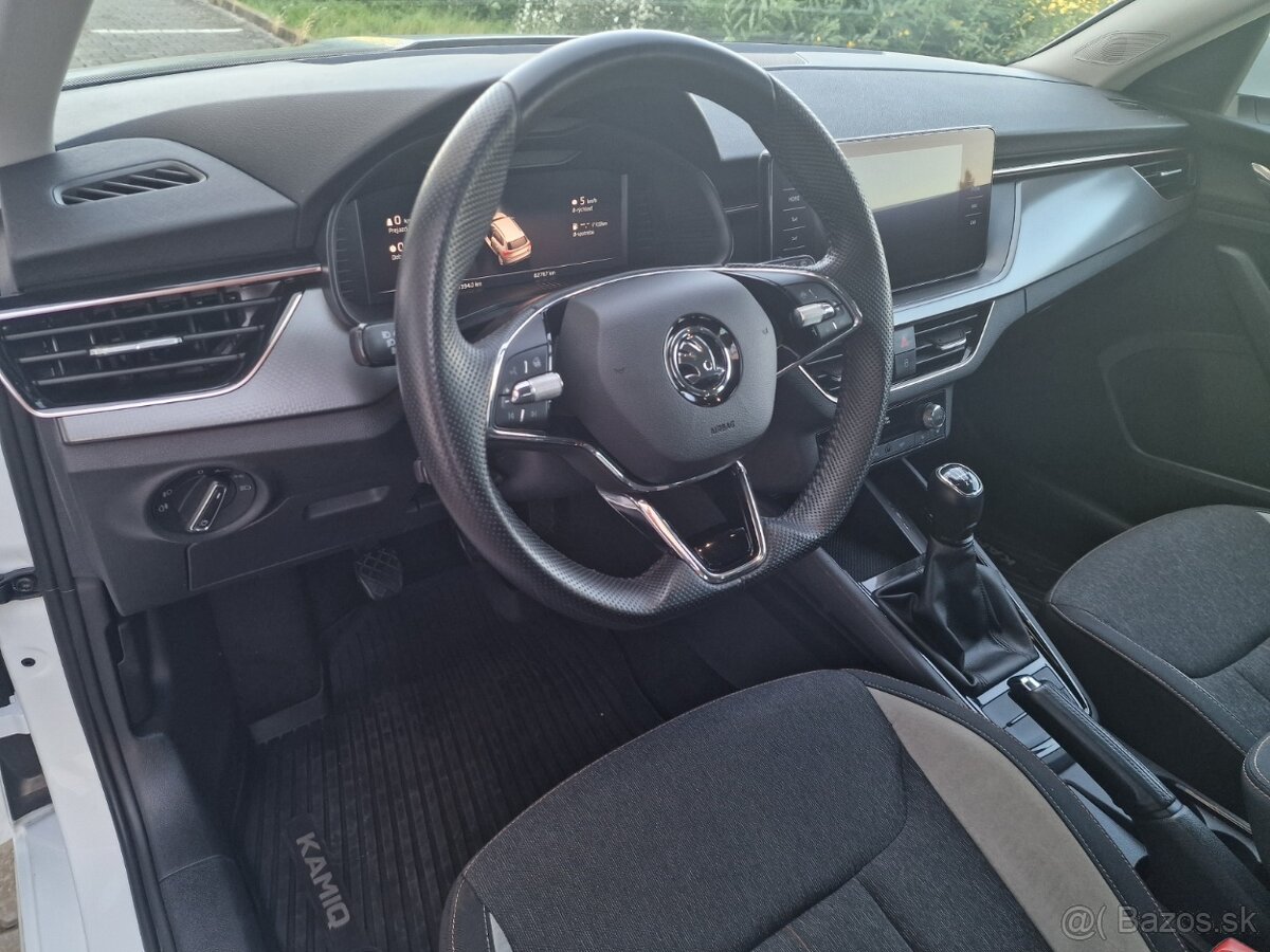 Škoda Kamiq 1.0TSI 30 Edition 81kw M6 SR 1majiteľ virtual ko - 6