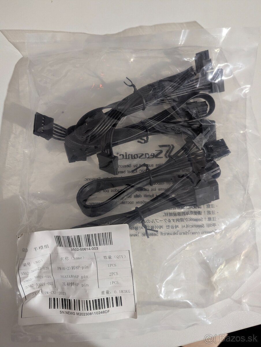 Seasonic G12 850W + krabica a kabeláž - 6