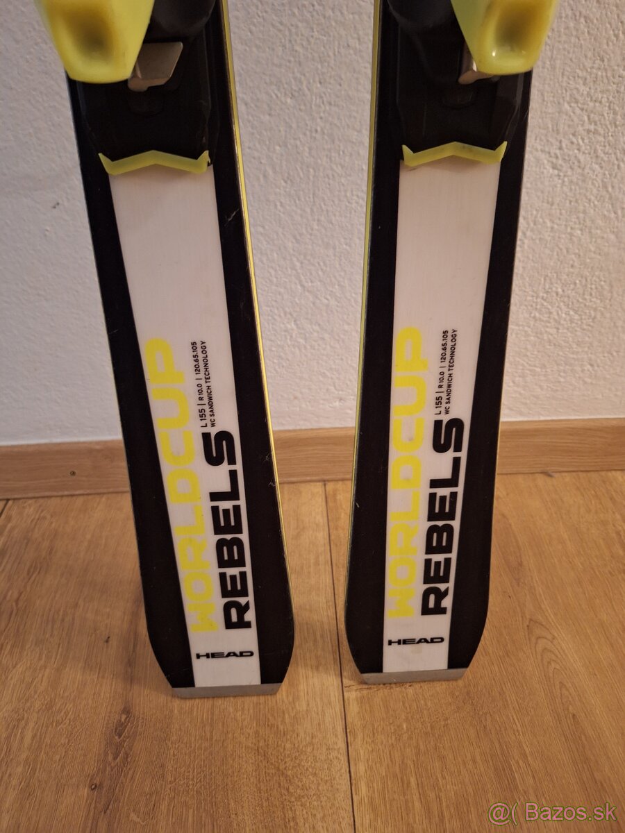 Lyže Head World cup rebels I.SL shape 155cm. - 6
