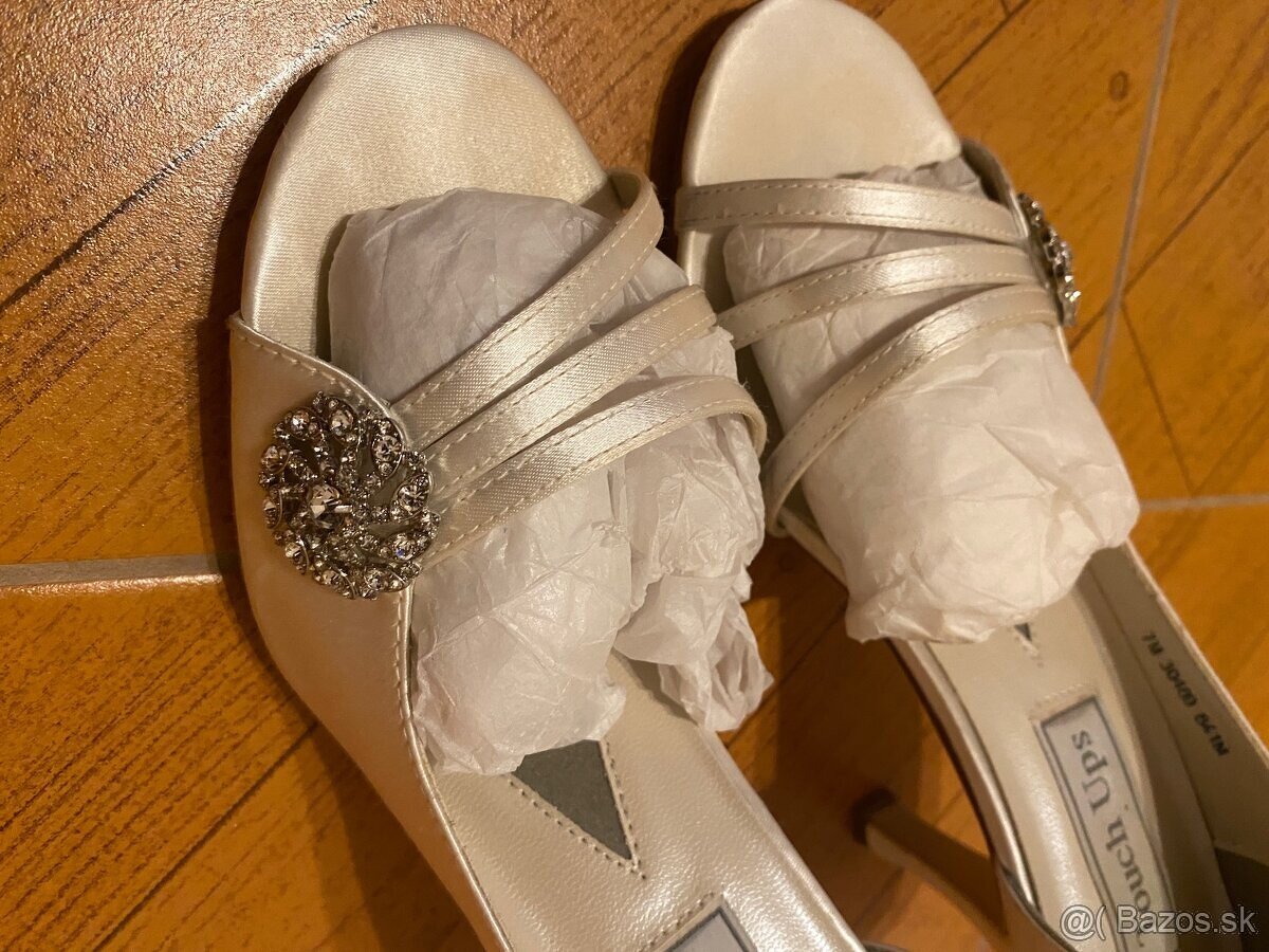 Svadobné/tanečné lodičky č 38 - 6