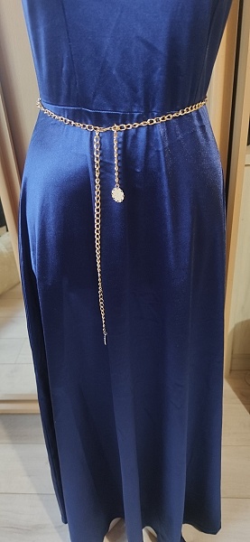 elegantné modré S - 6