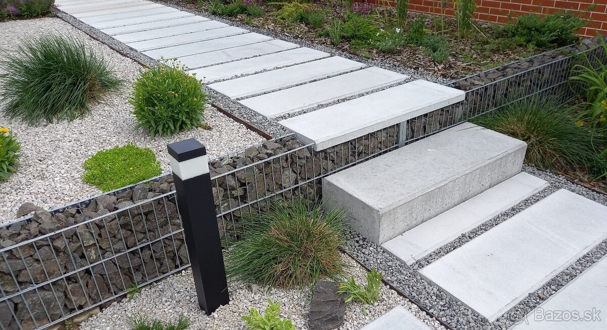 Betónové nášľapy, schody, dlažba.. - 6
