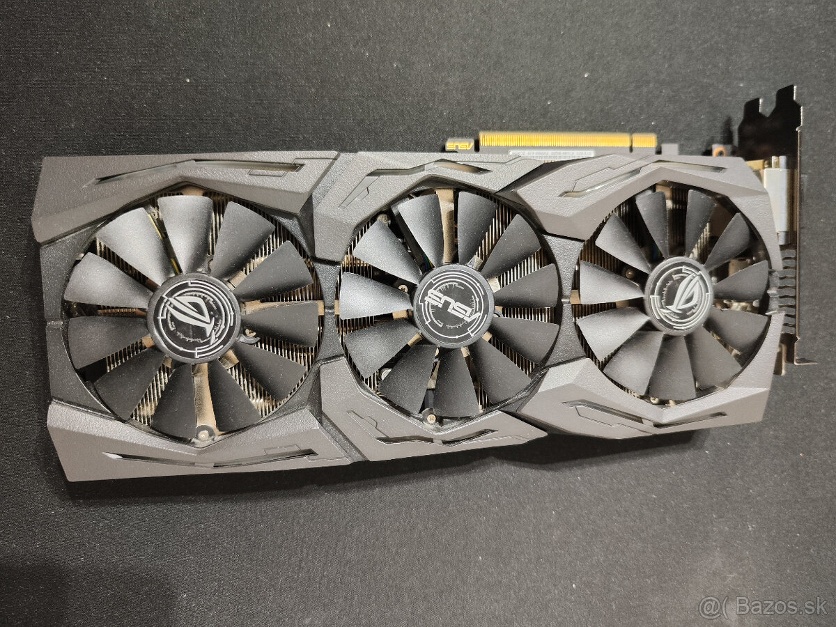 Predám grafiku ASUS ROG STRIX GTX1070 8GB - 6