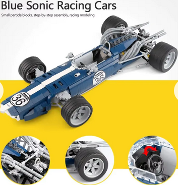 Stavebnice vozu Ford F1 - 6