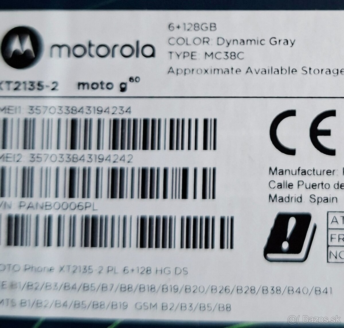 Motorola moto g60 - 6