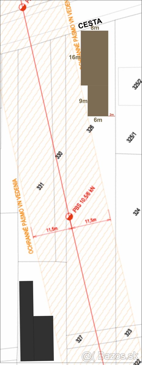 Stavebný pozemok – Komárany, neďaleko Vranova nad Topľou - 6