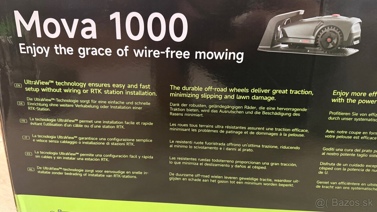 Robotická kosačka Dreame Mova M1000 - 6