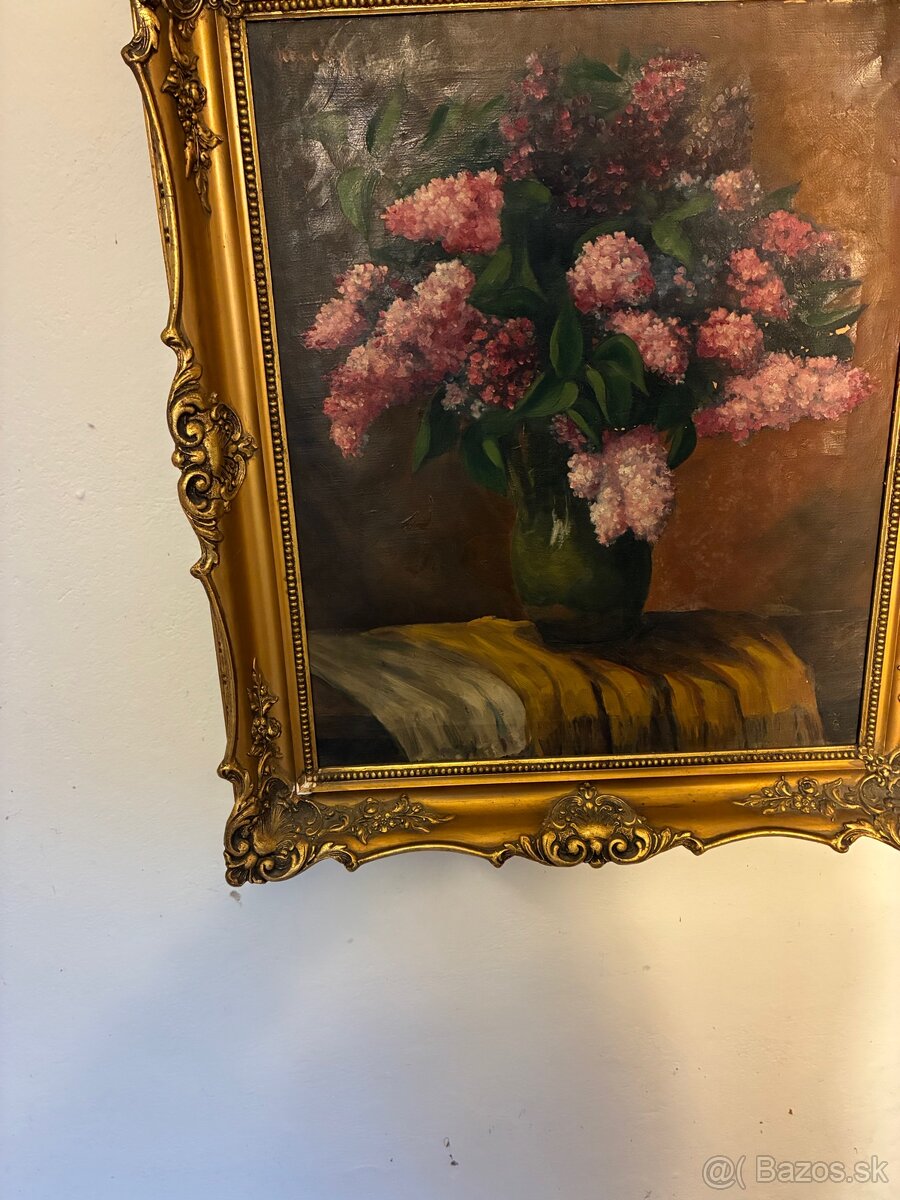 Olejomaľba na plátje - 6