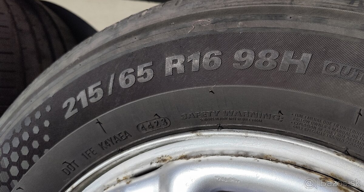 Plechové disky Duster 5x114,3 R16 - 6