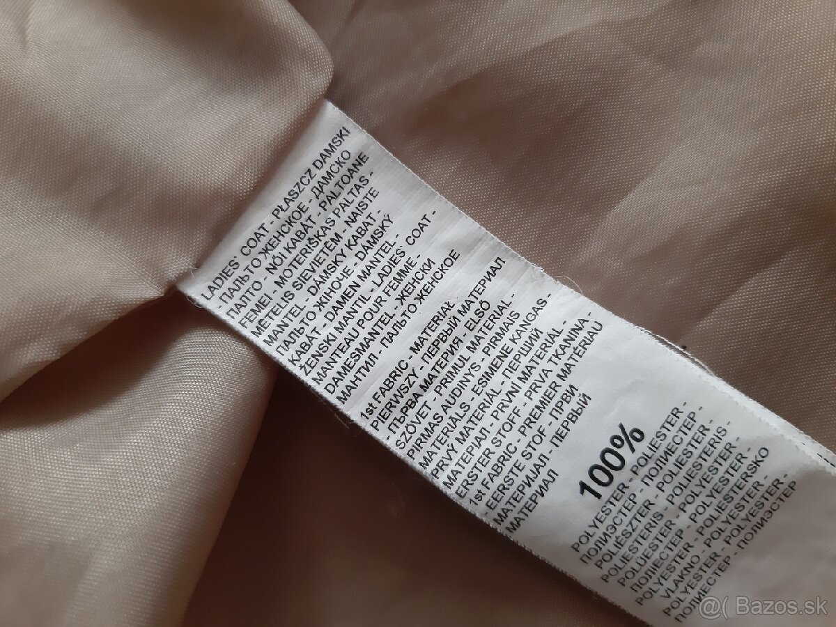 Dámsky prechodný kabát / trenčkot - 6