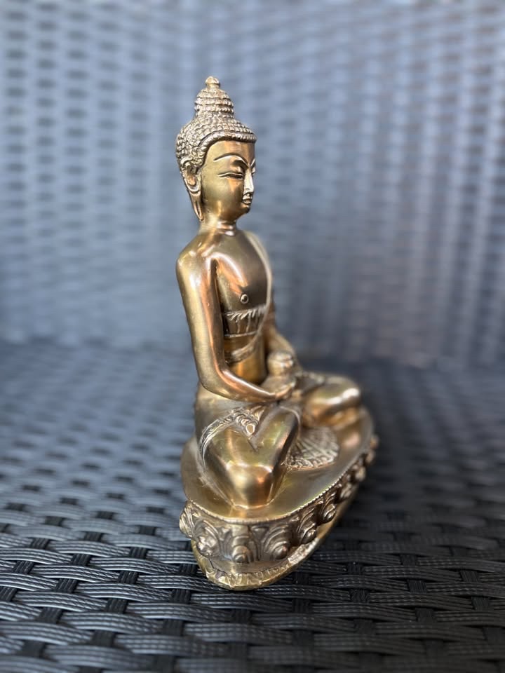 Bronzová socha Budha 21cm - 6