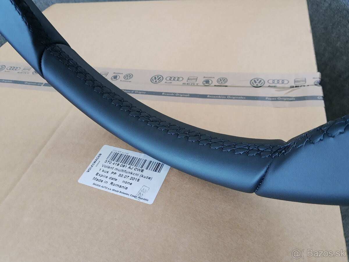 Komplet nový originálny MF volant Škoda + nový airbag - 6
