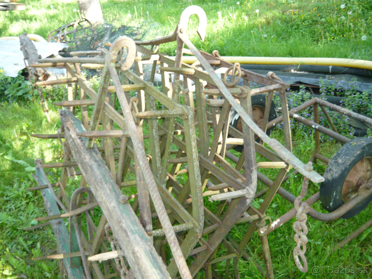 Brány za traktor 5 ks a ťažné rameno 2ks - 6