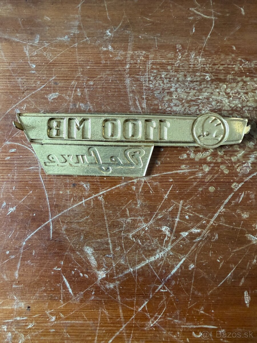 Predám odznaky/logá BMW E30 /FIAT/ŠKODA 1100MB - 6