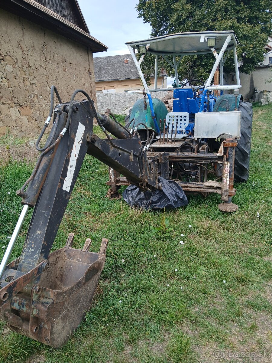 Bager Zetor Super 50 + podkop UNC - 6