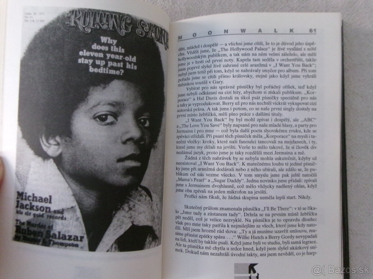 Michael Jackson - Moonwalk - vlastní životopis. - 6