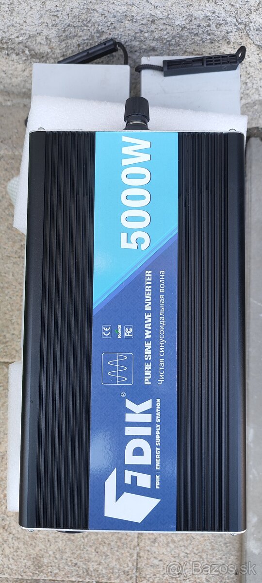 Menič napätia 12v->230v 5000W - 6