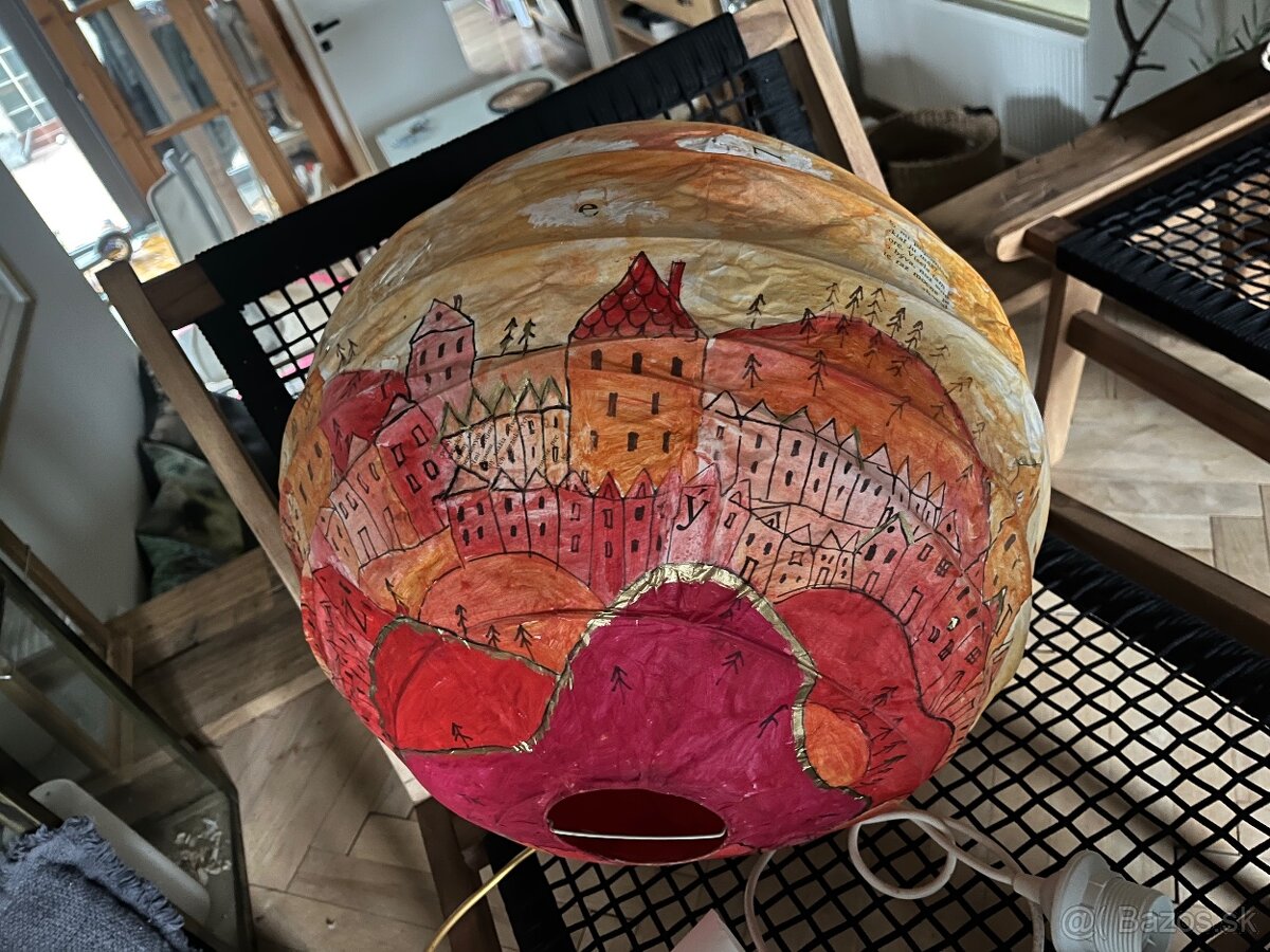 Lampa malba Soňa Mrázová - 6