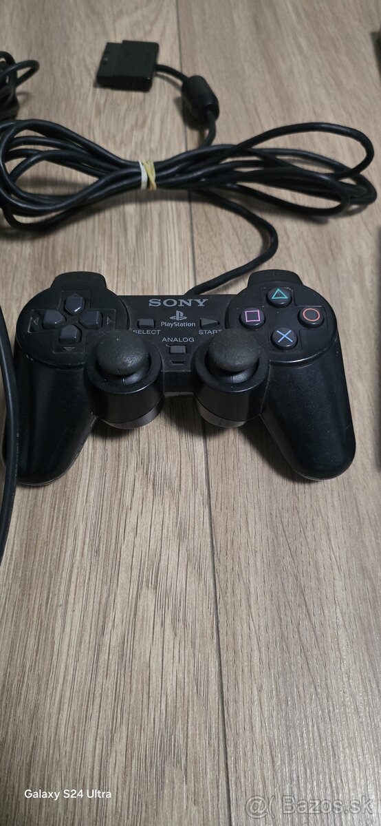 Playstation 2 Slim strieborná + hry - 6