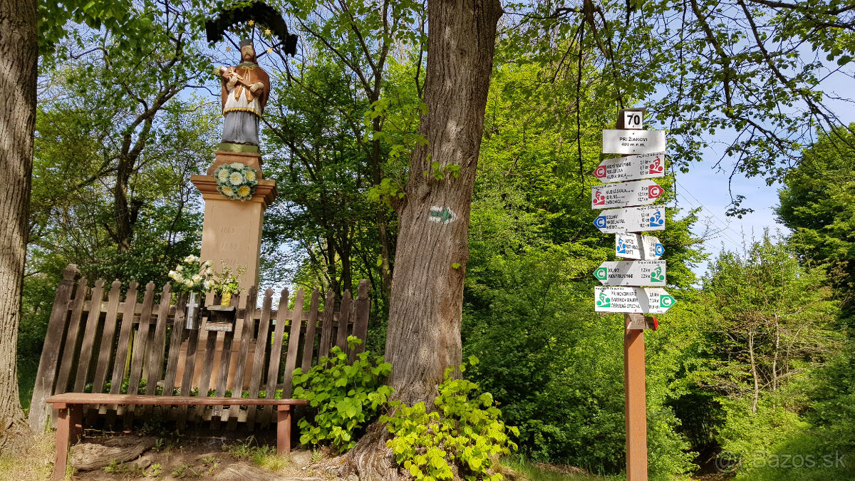 Predám pozemok vo Vyhniach + stavebné povolenie na chatu. - 6