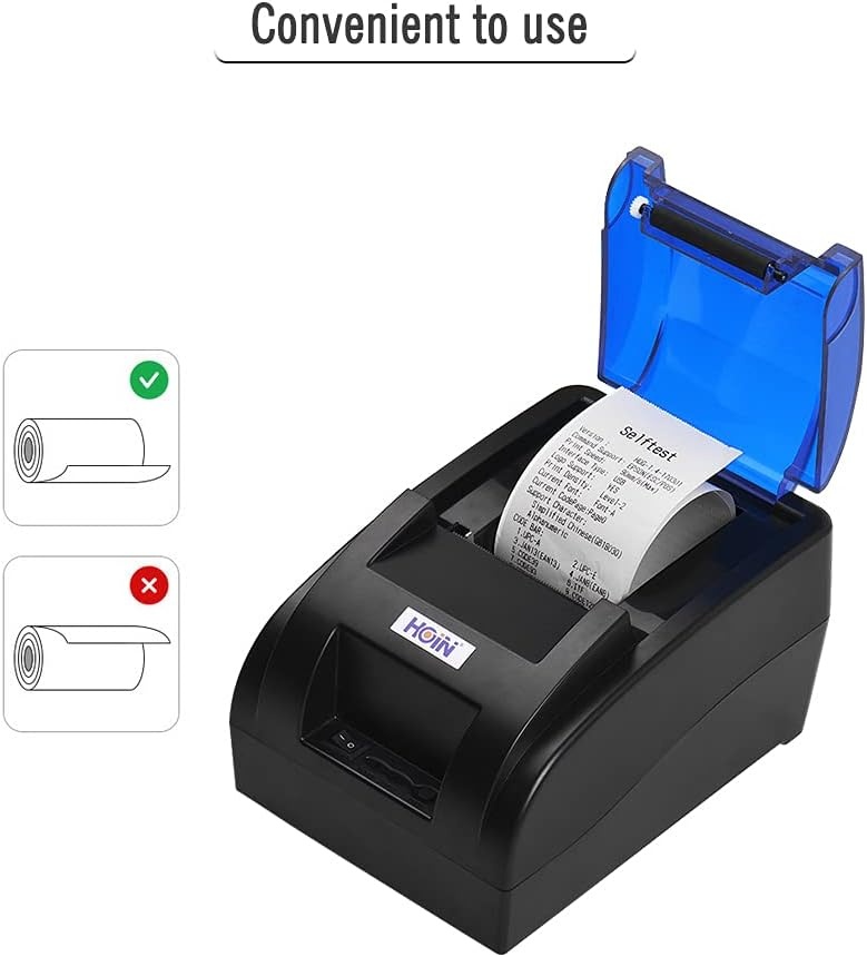 Bluetooth termo tlačiareň Hoin HOP-H58 - 6