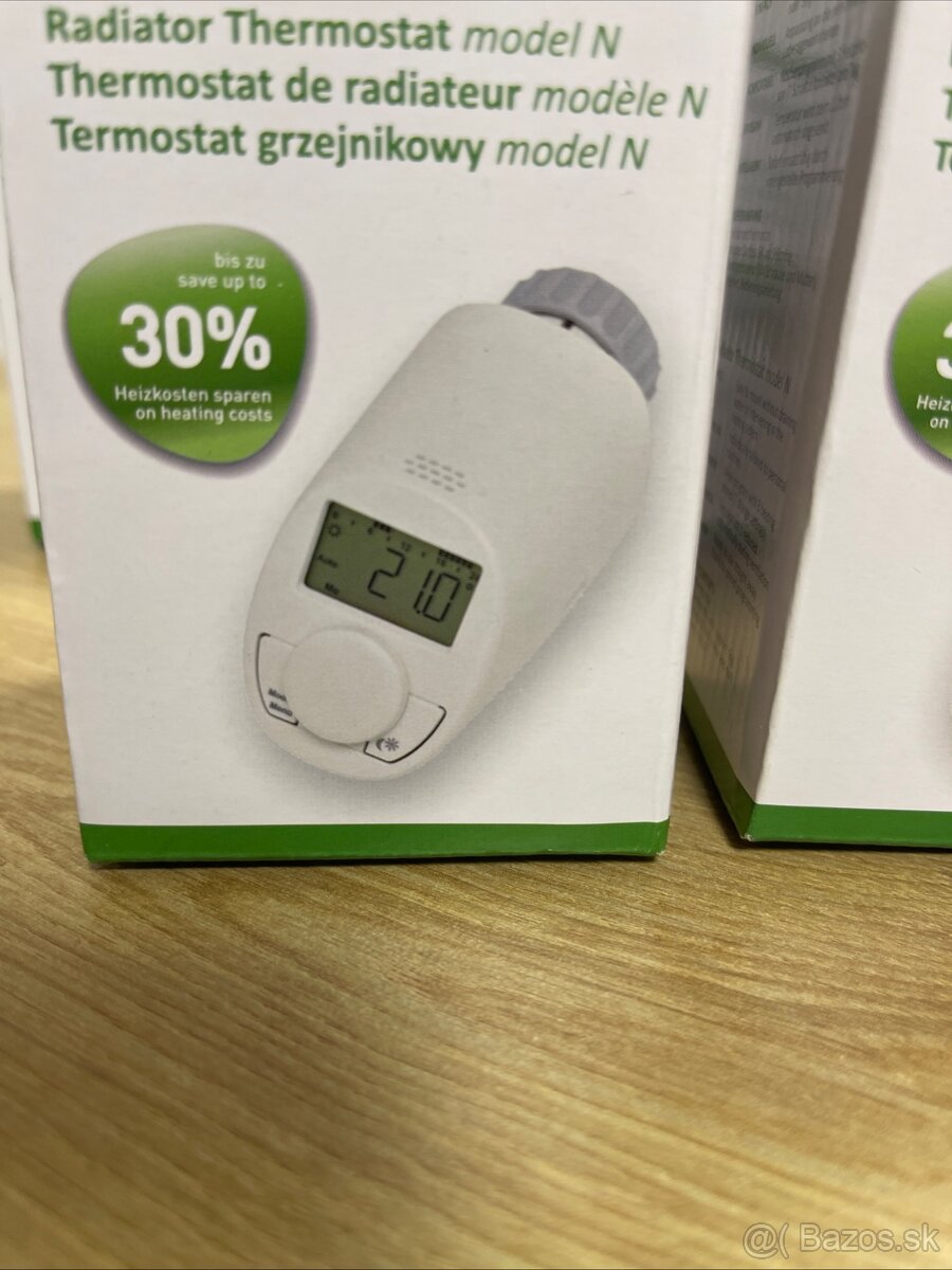 Digitálna elektrická Termostatická hlavica - 6