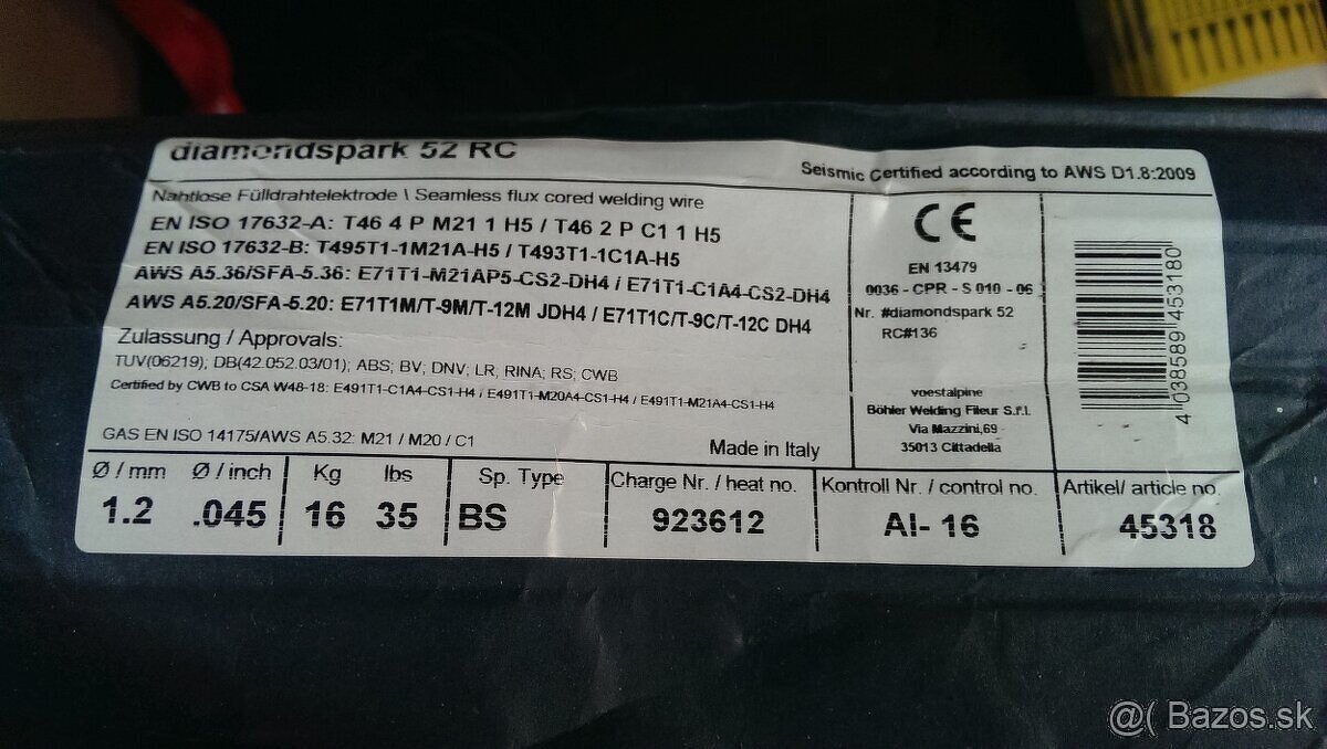 Zváracie elektródy - 6