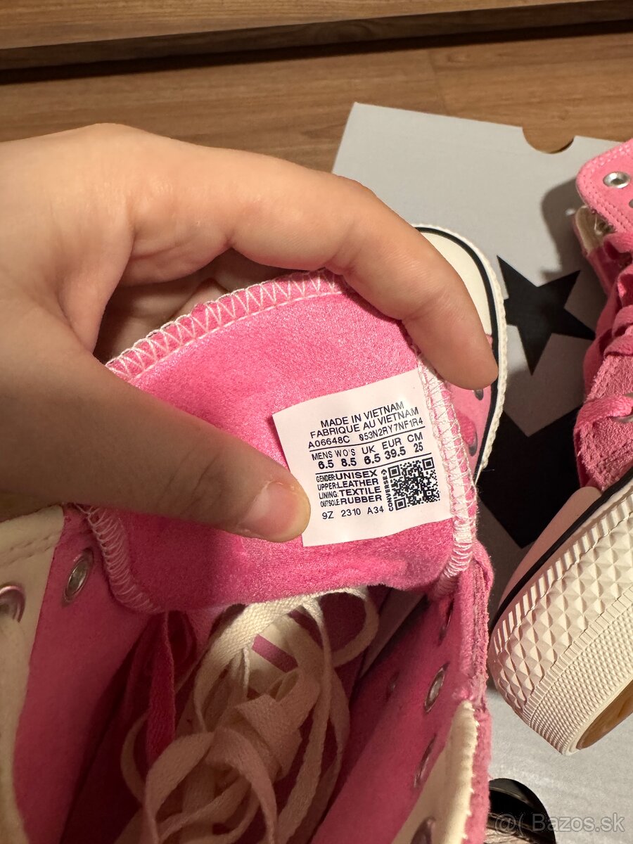 Converse dámske ružové 39,5 - 6