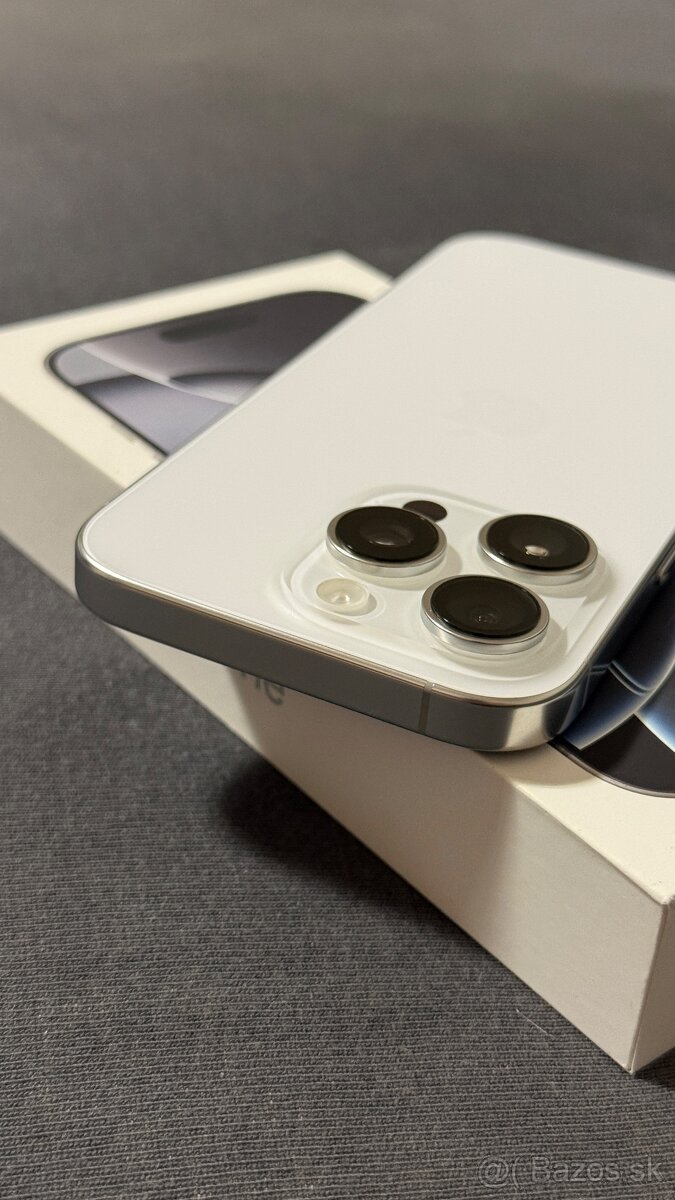 iPhone 16 Pro 128GB White Titanium - 6