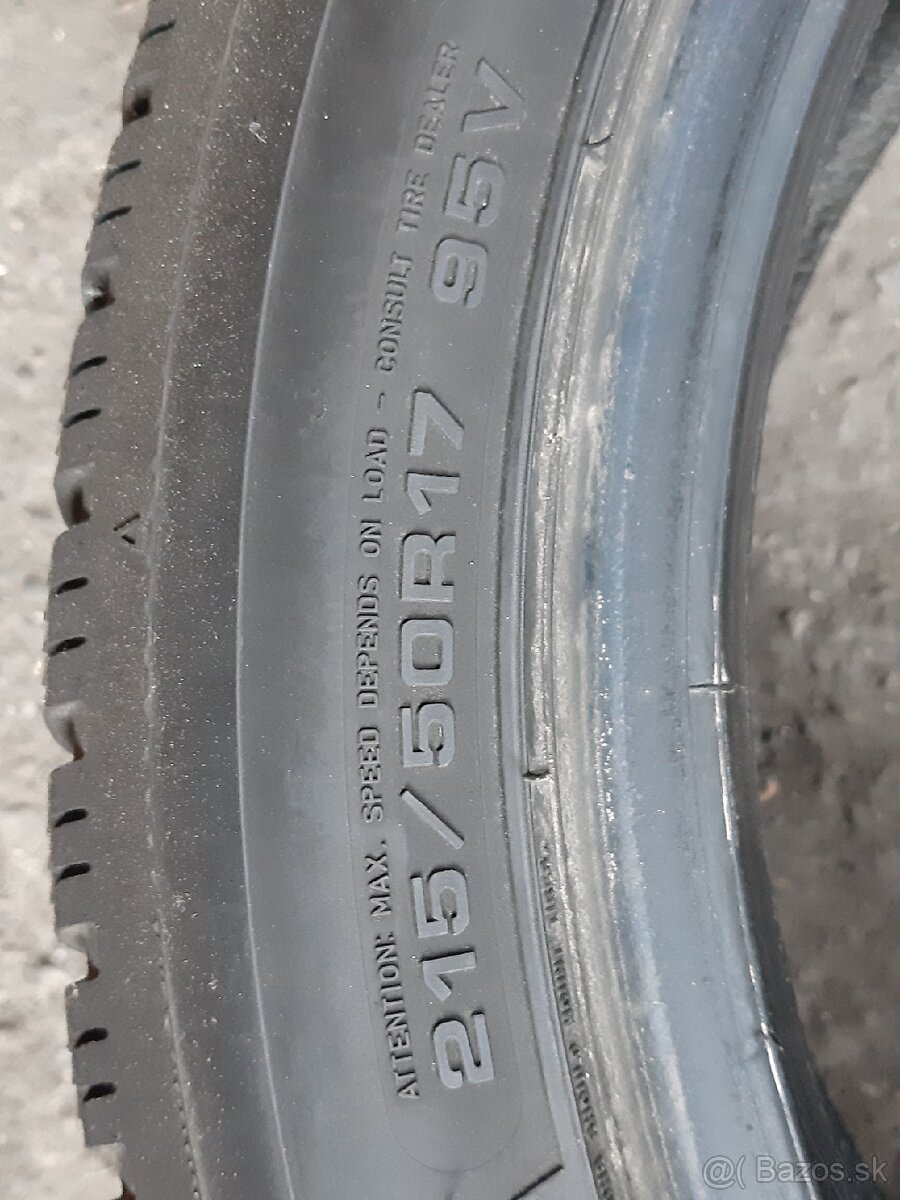 Zimne Dunlop 215/50 R17 - 6