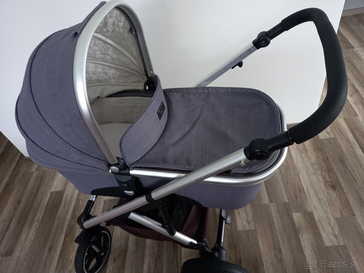 Trojkombinacia kociar Moon Novua2019,vajicko Cybex+adapter - 6