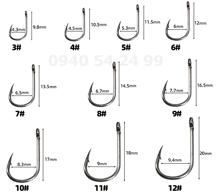 RYBOLOV - háčiky na ryby - 6