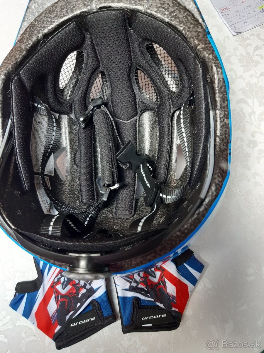 Top ponuka-detská prilba na bicykel, korčule S/Mmodrá ETAPE - 6
