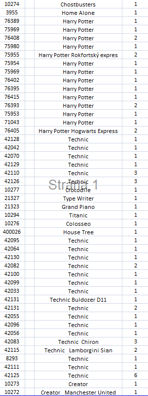 Predám zbierku LEGA - 6