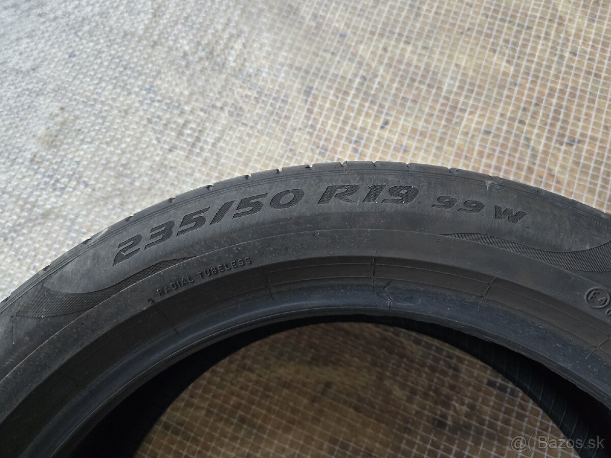letné 235/50/19 PIRELLI - 6