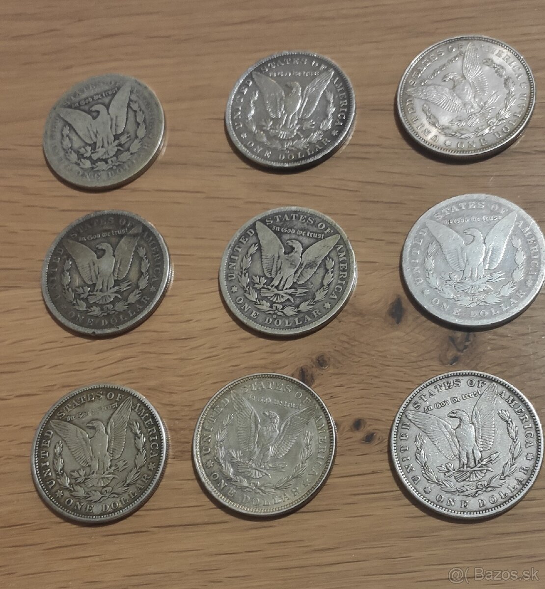 Predám strieborné mince Morgan Silver Dollar - 6