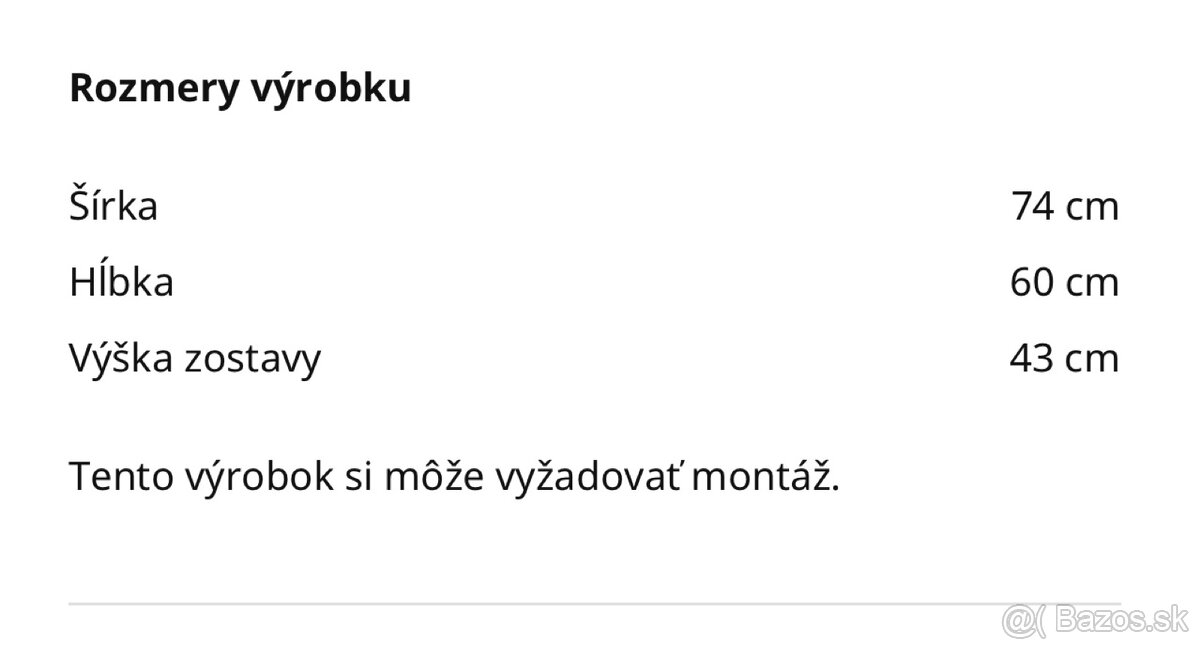 Nástenných stôl Ikea NORBERG - 6