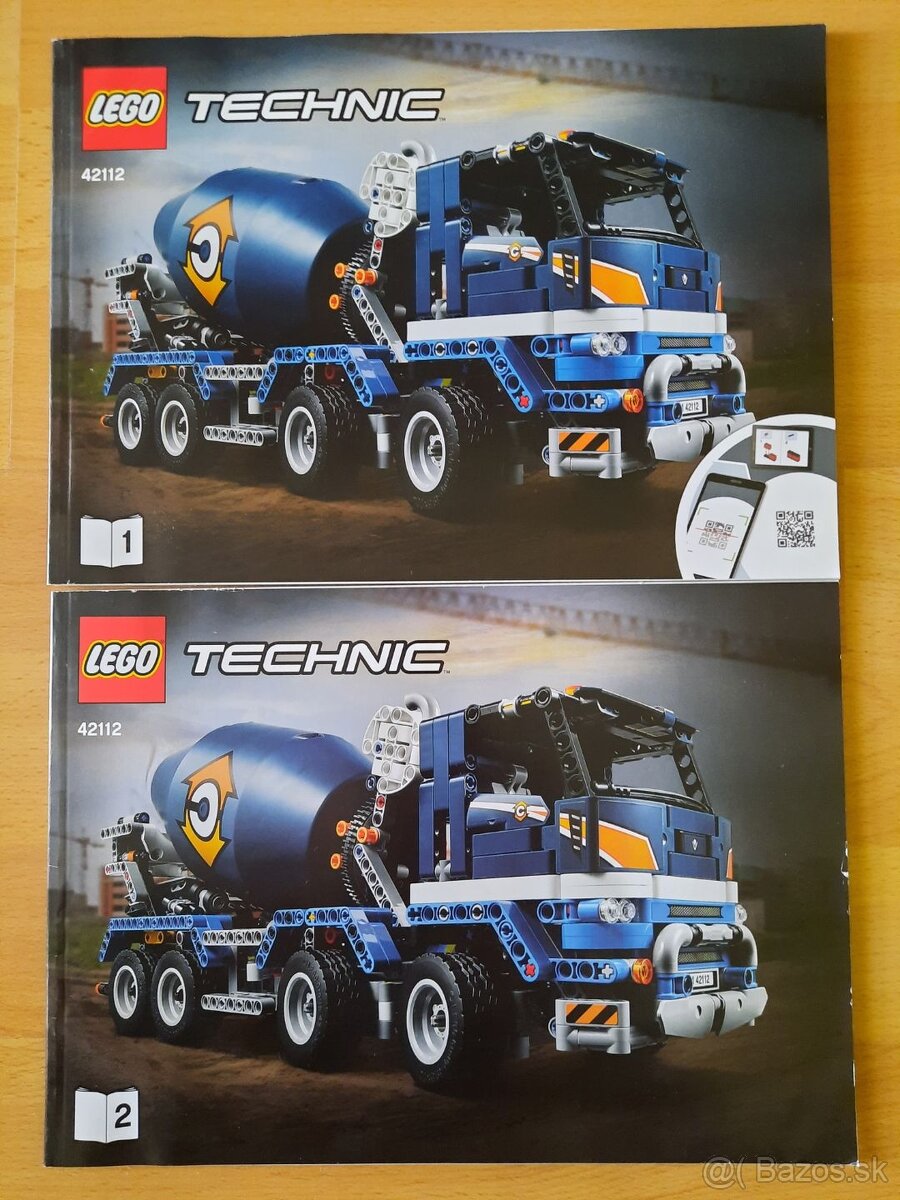 Lego Technic 42112 - Concrete Mixer Truck - 6