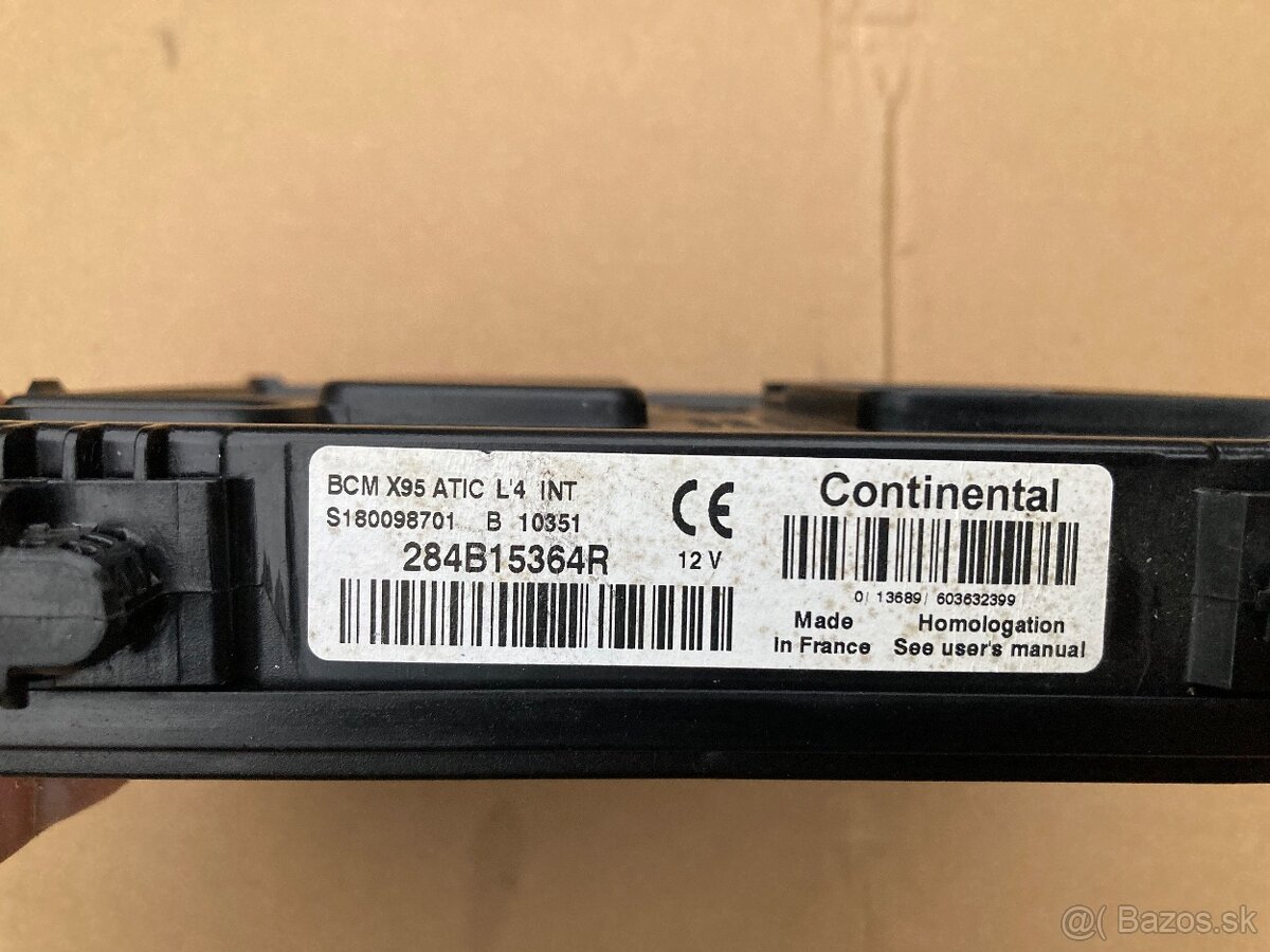 Bcm Usm jednotka na Renault - 6