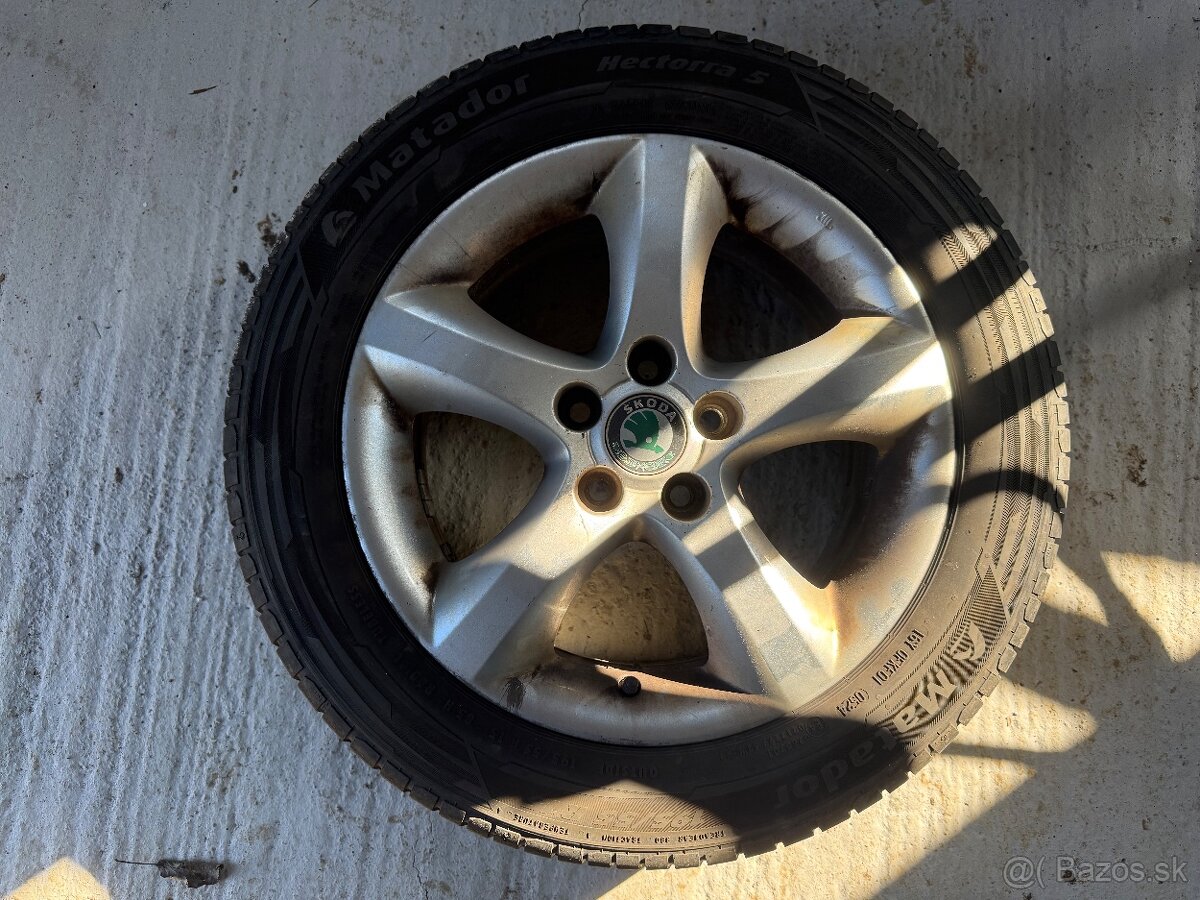 5x100 r15 Škoda •. 195/55 r15 - 6