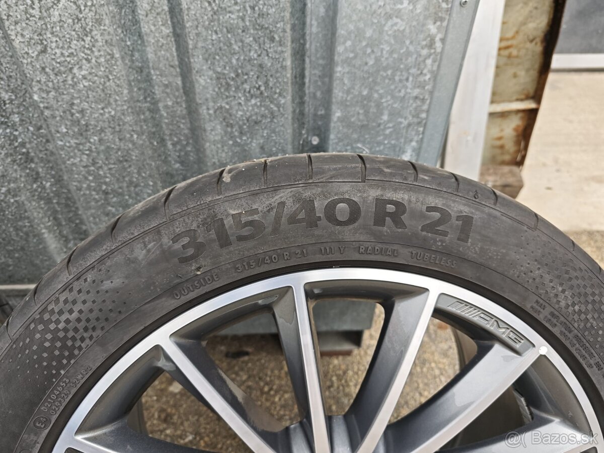 Mercedes R21 AMG originálne kolesá, letná sada 5x112 GLE GLS - 6
