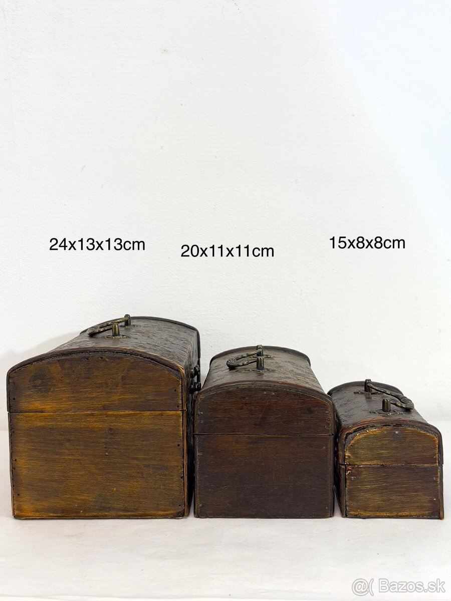 Drevene kufríky - 6
