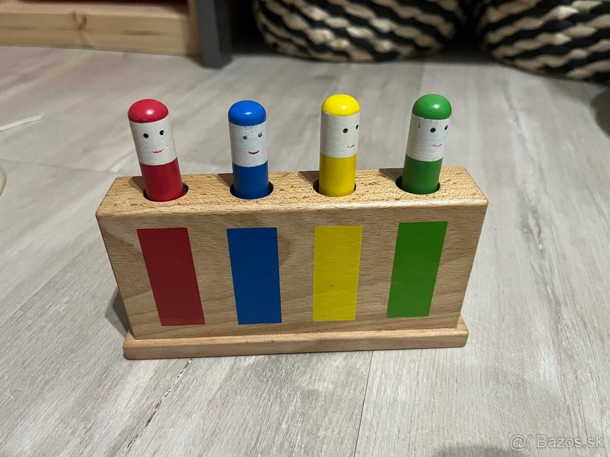 Drevené montessori hračky - 6