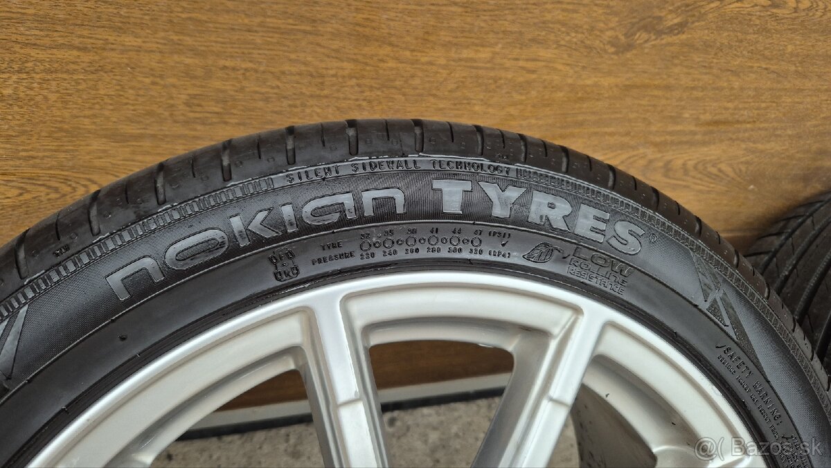 Predám originál elektróny AUDI 5x100 R17 - 6