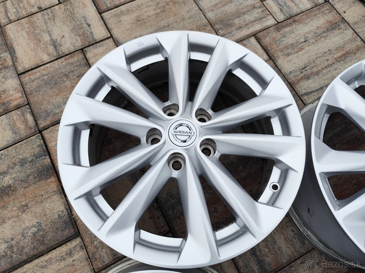 5x114,3 r17 hliníkové disky Nissan, Renault - 6