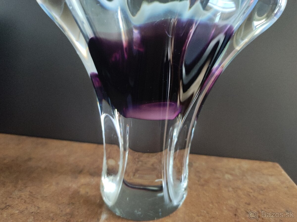 Váza z hrubého skla - 6