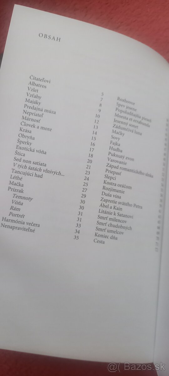 Z kvetov zla - Ch.Baudelaire, Bezák, Nič nie je náhoda - 6