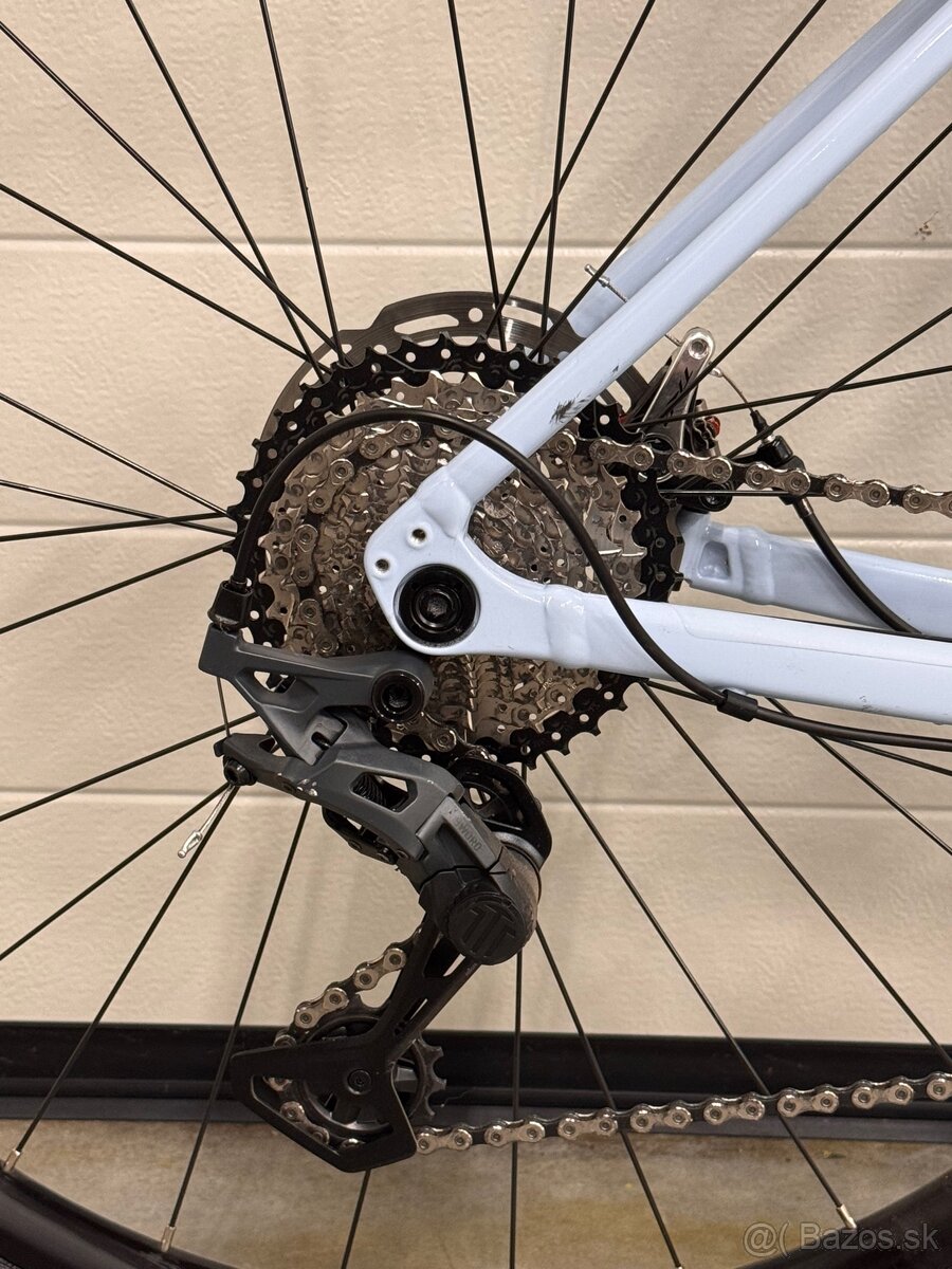 Cestný bicykel EDR AF Microshift Sword 2x10r svetlomodrý - 6