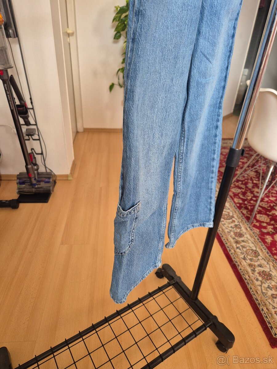 Dievčenské rifle Zara veľkosť 9years/134cm,cena je za kus - 6